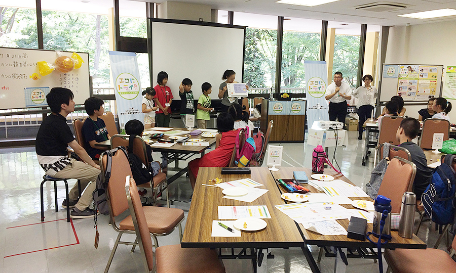 Let's Get Eco-friendly! summer course for kids at EcoGallery Shinjuku