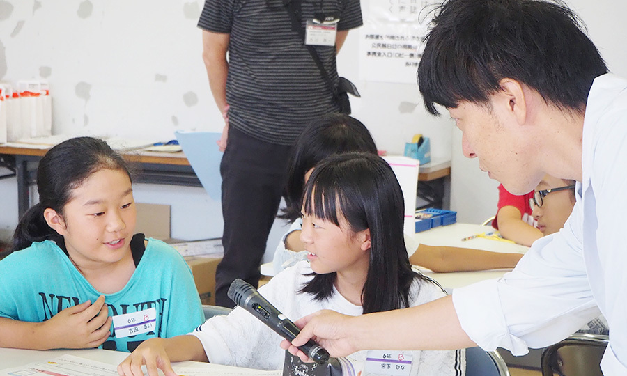 Onahama Elementary School in Iwaki City, Fukushima