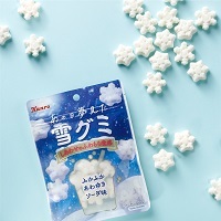 SNSで大好評！即完売した「非日常系グミ」から第二弾登場！カンロ「あの日夢見た雪グミ」新発売