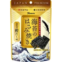 創業170余年「山本海苔店」、創業320 余年「にんべん」の老舗2社とコラボ　カンロ「海苔のはさみ焼き 金色の鰹だし味」新発売　～山本海苔店厳選の香り豊かな『有明産の海苔』と、にんべんの『金色の鰹だし』のうま味が凝縮～