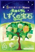 南信州菓子工房×カンロのコラボ第3弾！大好評のアップサイクルグミに新フレーバーが登場　カンロ「しずくの宝石グミ贅沢シャインマスカット味」発売　～シャインマスカットをじっくり漬け込んだシロップを使用した贅沢な味わい～