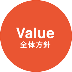 Value 全体方針